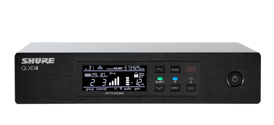 SHURE QLXD4 麥克風機櫃